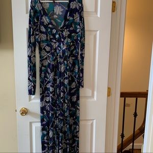 BCBG long sleeve maxi dress